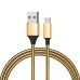 Powermaster 3793 Micro USB Metal Şarj ve Data Kablosu 1mt 2.1A