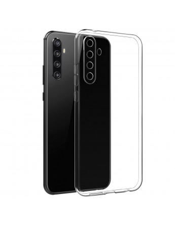 Realme 6 Pro Kılıf FitCase Toz Koruma Tıpalı Şeffaf Arka Kapak