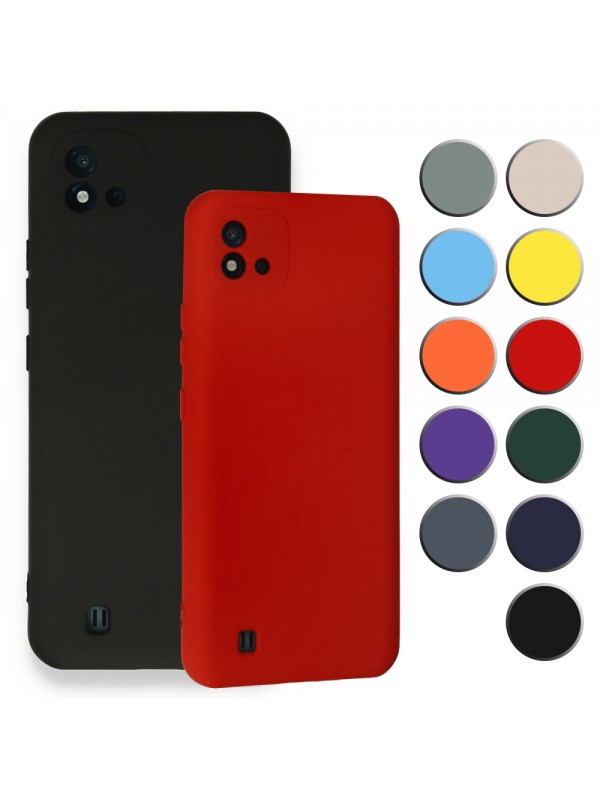 Realme C11 2021 Kılıf Kamera Korumalı Lansman Silikon Kapak…