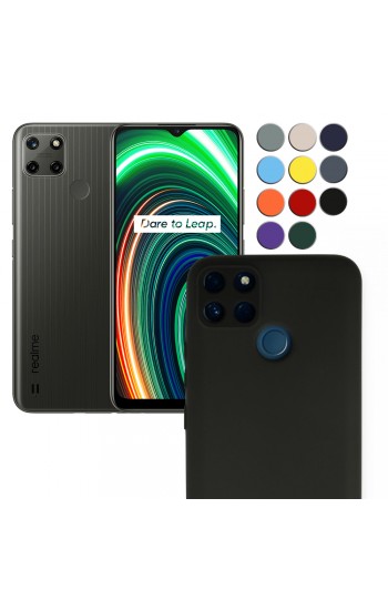 Realme C21Y / C25Y Kılıf Kamera Korumalı Lansman Silikon Kapak…