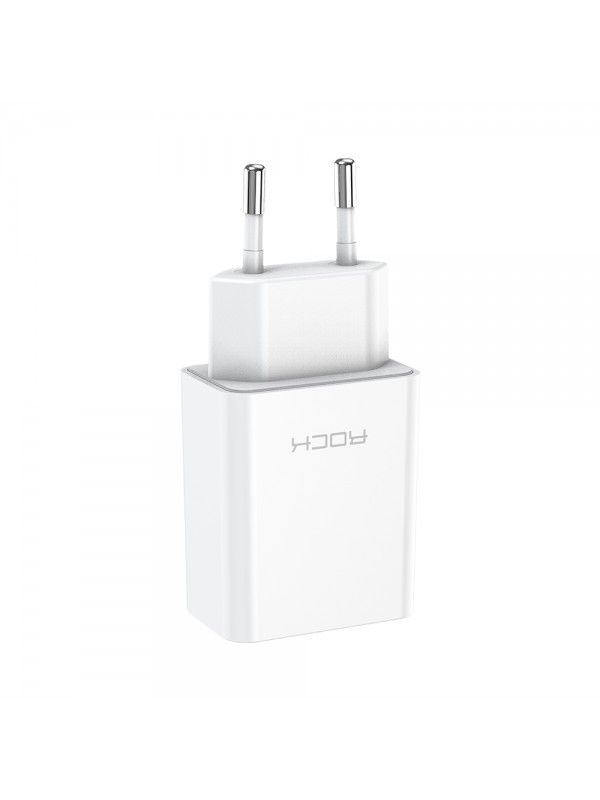 Rock T12 Pro Type-C Çıkışlı Şarj Adaptörü PD 20W Seyahat Şarj Cihazı