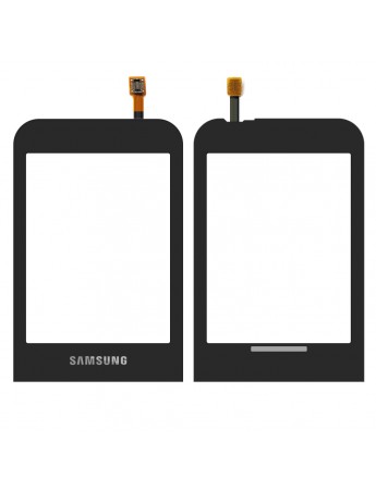 Samsung C3300 C3303 Champ Dokunmatik Ön Cam Orj - Siyah