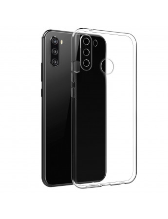 Samsung Galaxy A11 (A115) Kılıf FitCase Toz Koruma Tıpalı Şeffaf Arka Kapak