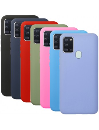 Samsung Galaxy A21S (A217) Kılıf Nano Lansman Silikon Arka Kapak