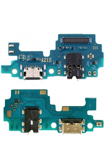 Samsung Galaxy A21s A217 Şarj Soketi Kulaklık Soketi Mikrofon Bordu Orj…