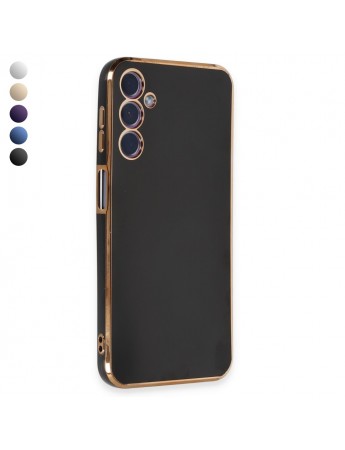Samsung Galaxy A24 Kılıf Luxury Seri Kamera Korumalı Silikon Kapak