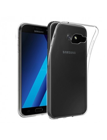 Samsung Galaxy A3 2017 (A320) Kılıf Soft Silikon Şeffaf Arka Kapak