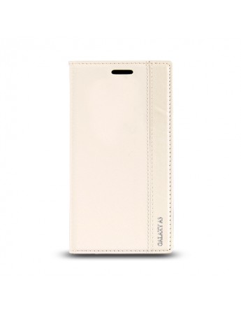 Samsung Galaxy A3 (A300) Gizli Mıknatıslı Magnum Kılıf Beyaz