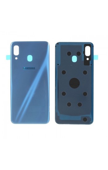 Samsung Galaxy A30 A305 Arka Kapak Batarya Pil Kapağı - Mavi…