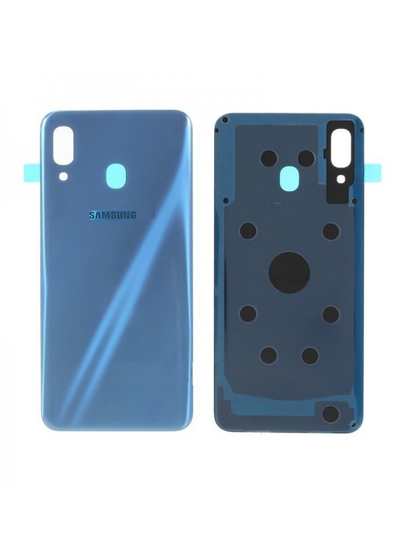 Samsung Galaxy A30 A305 Arka Kapak Batarya Pil Kapağı - Mavi…