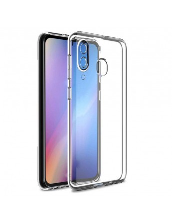 Samsung Galaxy A30 (A305) Kılıf FitCase Toz Koruma Tıpalı Arka Kapak Şeffaf
