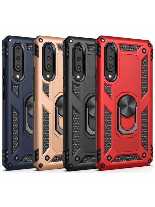Samsung Galaxy A30s (A307) Kılıf Panzer Ring Tam Koruma Arka Ka…