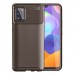 Samsung Galaxy A31 (A315) Kılıf Focus Carbon Desen Silikon Arka Kapak