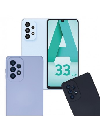 Samsung Galaxy A33 5G Kılıf Kamera Korumalı Lansman Silikon Kapak