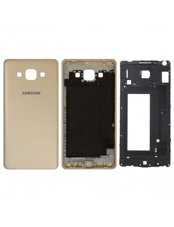 Samsung Galaxy A5 A500 Kasa Kapak - Gold