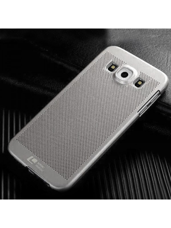 Samsung Galaxy A5 (A500) Loopee Point Sert Arka Kapak Gri
