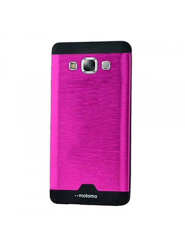 Samsung Galaxy A5 Metal Arka Kapak Motomo Pembe
