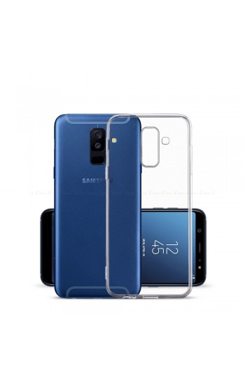 Samsung Galaxy A6 Plus (A605) Kılıf Soft Silikon Şeffaf Arka Kapak…