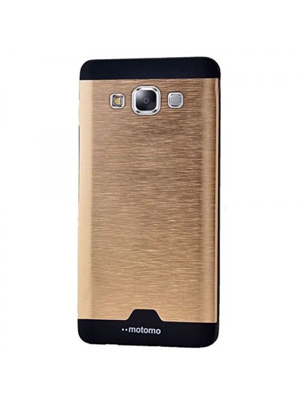 Samsung Galaxy A7 Metal Arka Kapak Motomo Gold…