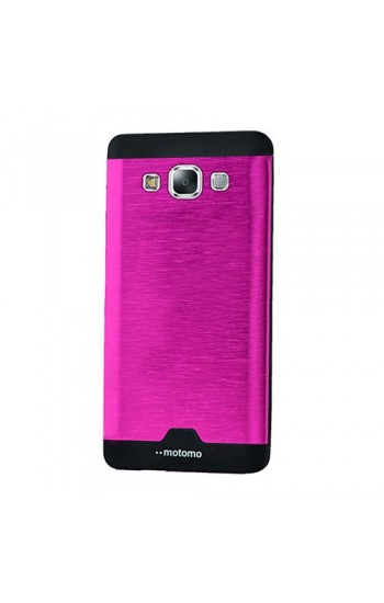 Samsung Galaxy A7 Metal Arka Kapak Motomo Pembe…