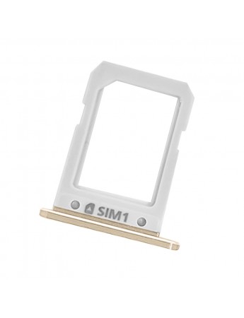 Samsung Galaxy A8 A800 Sim Kart Yuvası Sim Tepsisi - Gold