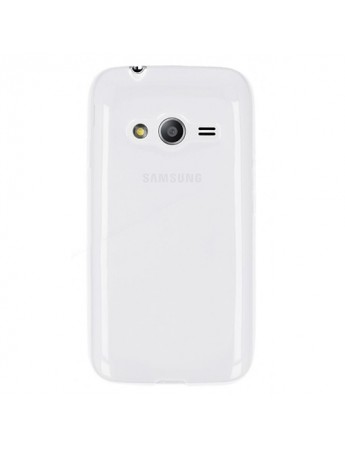 Samsung Galaxy Ace 4 (G313) Kılıf Soft Silikon Şeffaf Arka Kapak