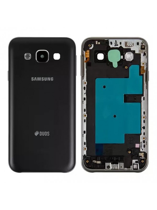 Samsung Galaxy E5 E500 Kasa Kapak - Siyah…