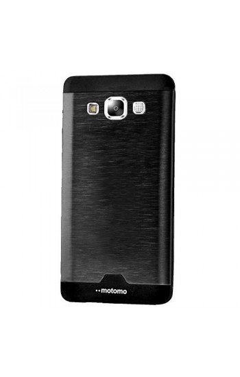 Samsung Galaxy E7 Metal Arka Kapak Motomo Siyah…