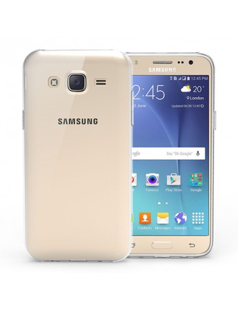 Samsung Galaxy J2 2016 (J210) Kılıf Soft Silikon Şeffaf Arka Kapak