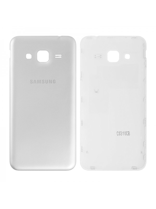 Samsung Galaxy J3 J300 Arka Kapak Batarya Pil Kapağı - Beyaz…
