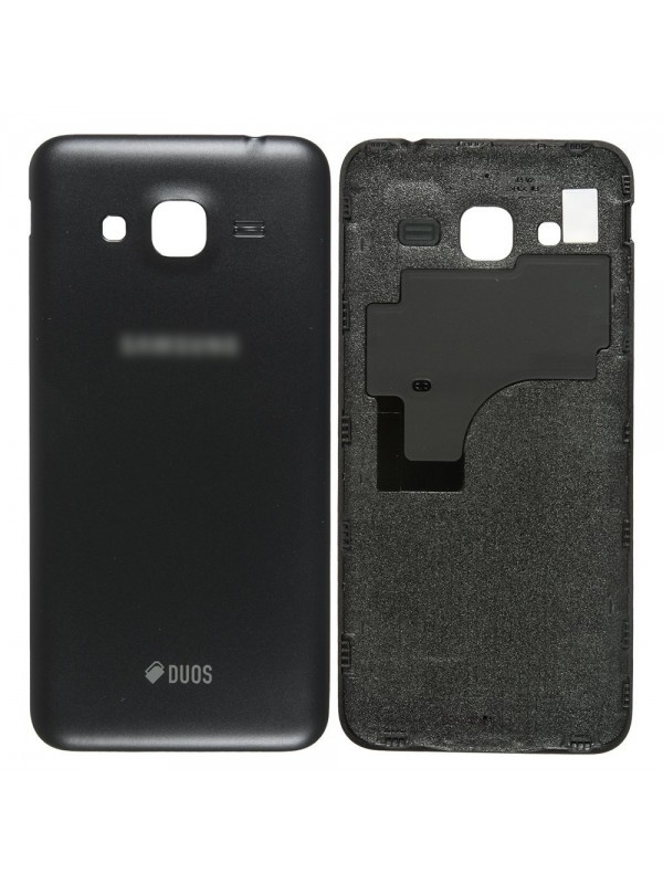 Samsung Galaxy J3 J300 Arka Kapak Batarya Pil Kapağı - Siyah…