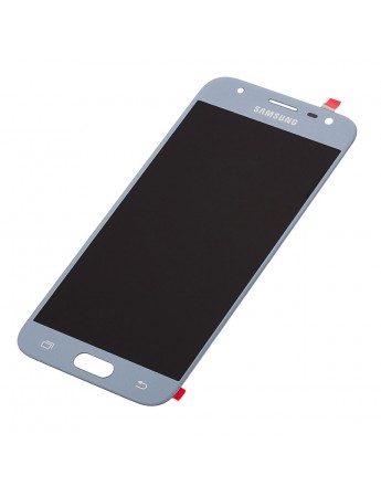 Samsung Galaxy J3 Pro 2017 J330 LCD Ekran Dokunmatik Servis Orj - Mavi