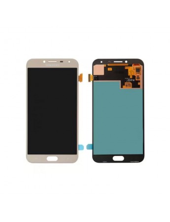 Samsung Galaxy J4 J400 LCD Ekran Dokunmatik Servis Orj - Gold