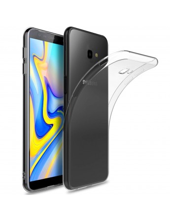 Samsung Galaxy J4 Plus (J415) Kılıf Soft Silikon Şeffaf Arka Kapak