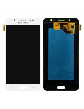 Samsung Galaxy J5 2016 J510 LCD Ekran Dokunmatik Servis Orj - Beyaz