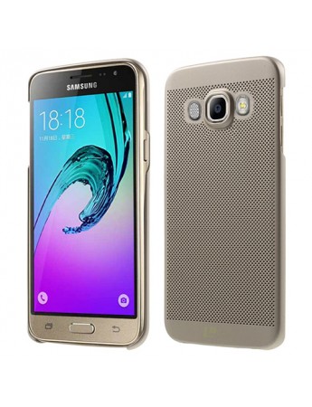 Samsung Galaxy J5 2016 (J510) Loopee Point Sert Arka Kapak Gold