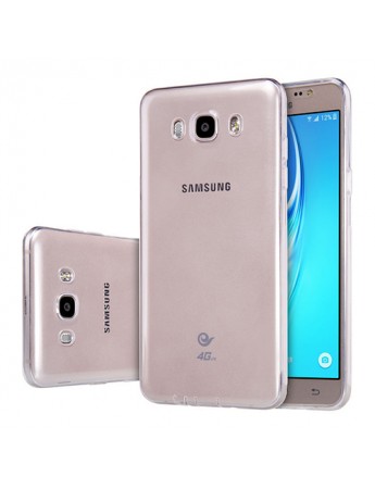 Samsung Galaxy J7 2016 (J710) Kılıf Soft Silikon Şeffaf Arka Kapak