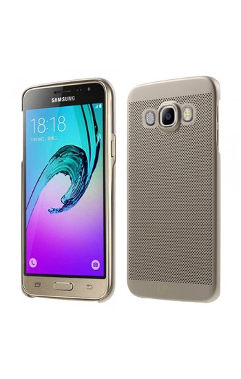 Samsung Galaxy J7 2016 (J710) Loopee Point Sert Arka Kapak Gold…