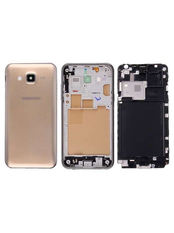 Samsung Galaxy J7 J700 Kasa Kapak - Gold…