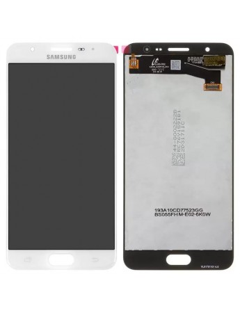 Samsung Galaxy J7 Prime G610 LCD Ekran Dokunmatik Servis Orj - Beyaz