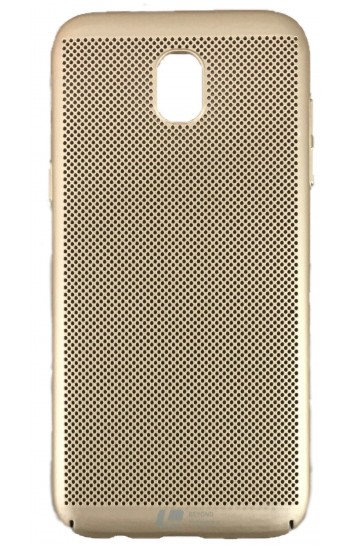 Samsung Galaxy J7 Pro (J730) Loopee Point Sert Arka Kapak Gold…