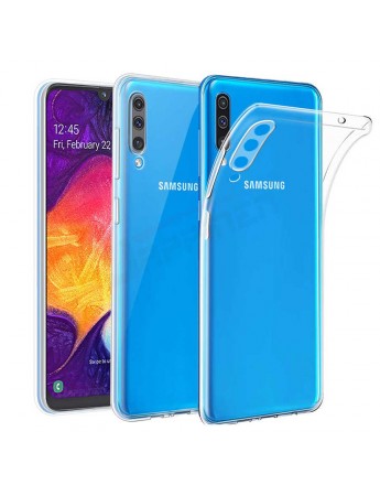 Samsung Galaxy M30 (M305) Kılıf FitCase Toz Koruma Tıpalı Şeffaf Arka Kapak