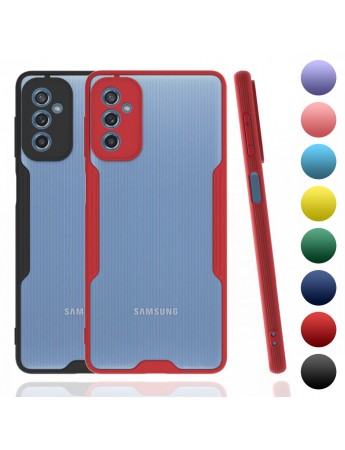 Samsung Galaxy M52 Kılıf Platin Matte Silikon Arka Kapak
