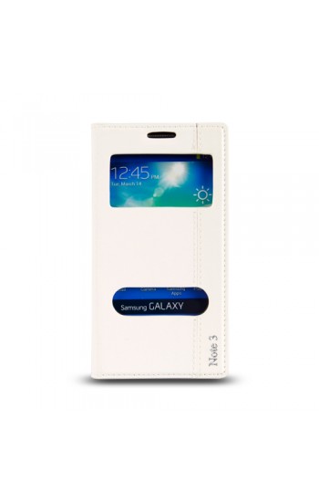 Samsung Galaxy Note 3 (N9000) Gizli Mıknatıslı Pencereli Magnum Kılıf…