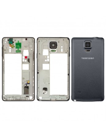 Samsung Galaxy Note 4 N910 Kasa Kapak - Siyah