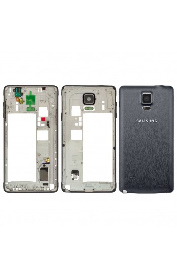 Samsung Galaxy Note 4 N910 Kasa Kapak - Siyah…