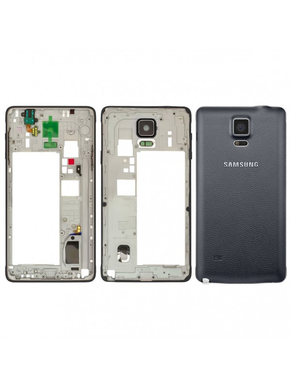 Samsung Galaxy Note 4 N910 Kasa Kapak - Siyah…