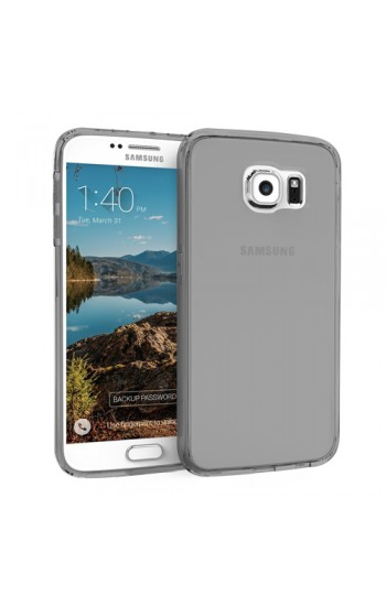 Samsung Galaxy Note 5 EDGE Kılıf Soft Silikon Şeffaf-Siyah Arka Kapak…