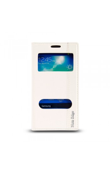 Samsung Galaxy Note EDGE (N915) Gizli Mıknatıslı Pencereli Magnum Kıl…