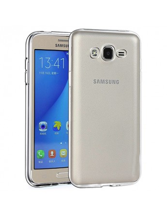 Samsung Galaxy On7 (G600) Kılıf Soft Silikon Şeffaf Arka Kapak
